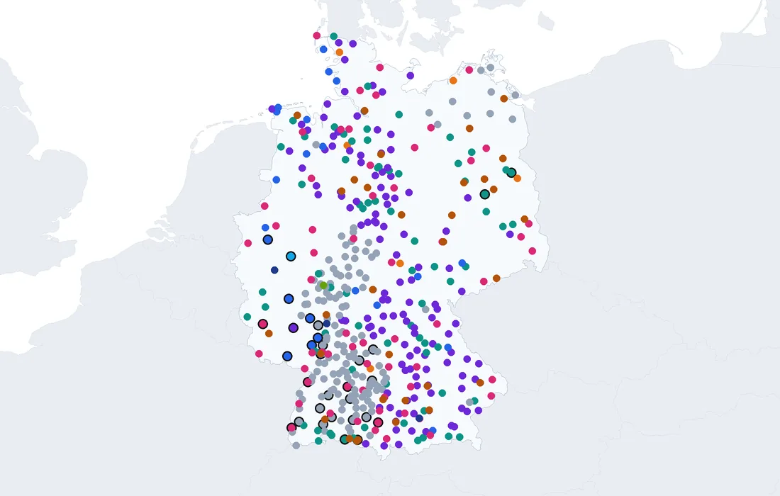 Carte — Allemagne