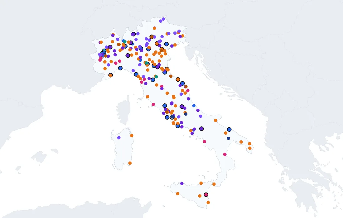 Carte — Italie