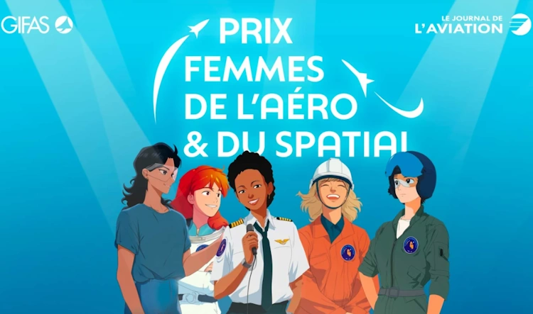 GIFAS journal aero France bia prix femmesdelaeroetduspatial sandra bouxirot nominée