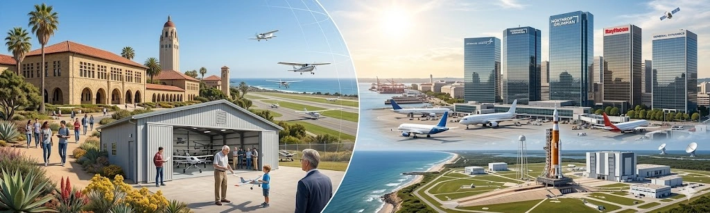 Formations aéronautiques et spatiales — Côte Est USA — Washington DC, Virginie, Maryland