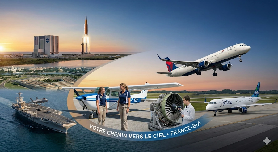 Corridor USA Est — New York, Boston, Washington, Miami — cours BIA en ligne