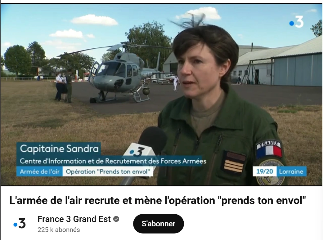 France 3 Lorraine — reportage Prends ton envol, 2020